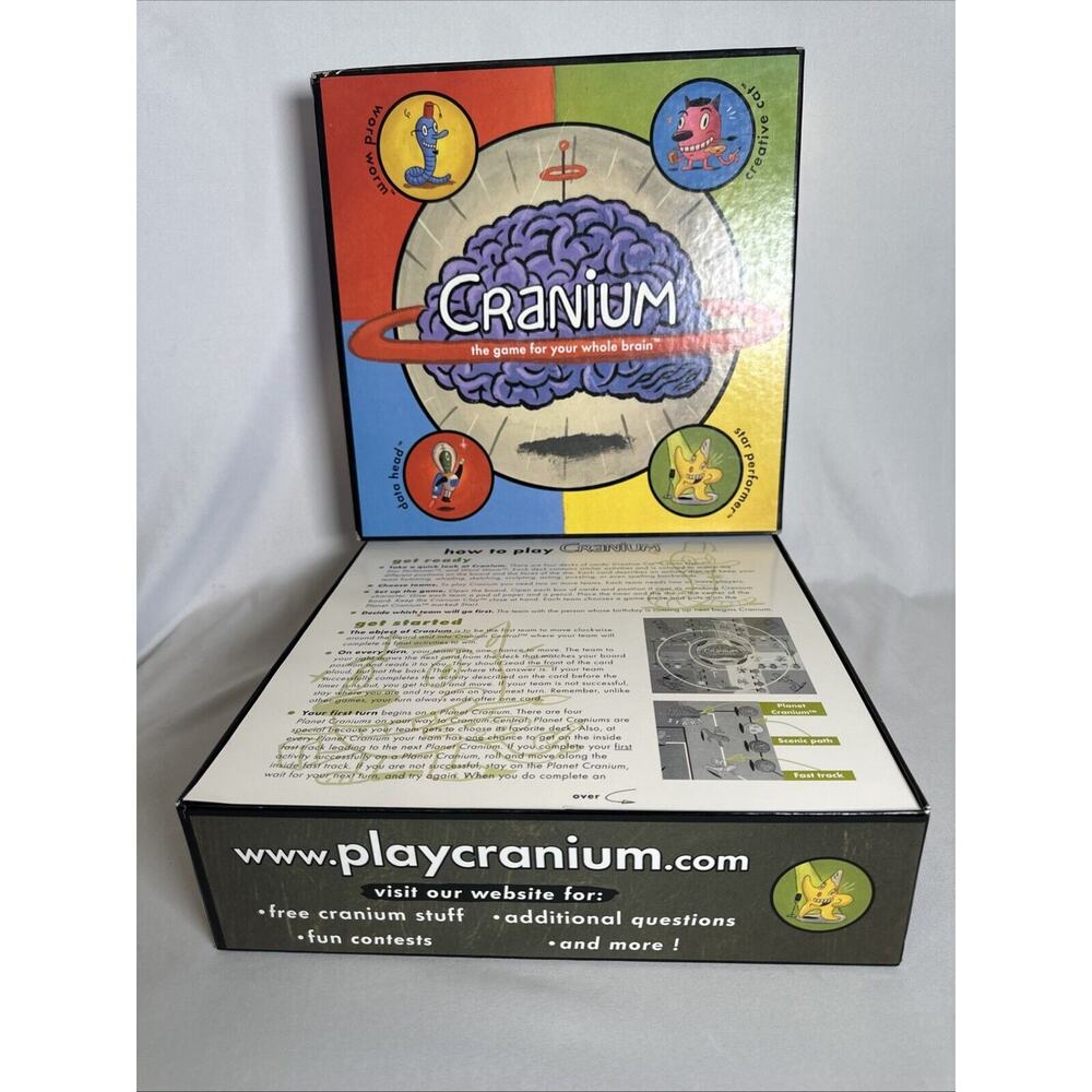 Vintage Hasbro Cranium Board Game - 1998